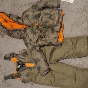 18 month old snow suit set.